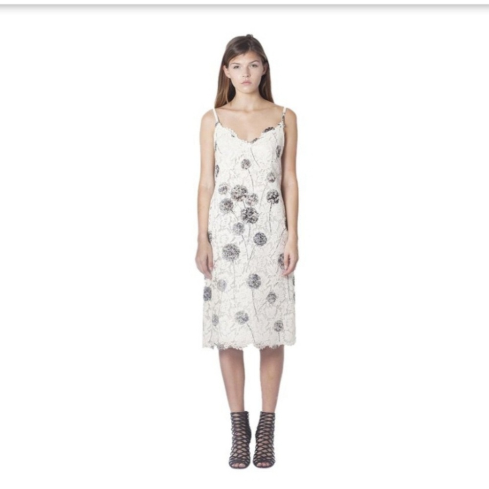 Valentino Lace Sleeveless Dress